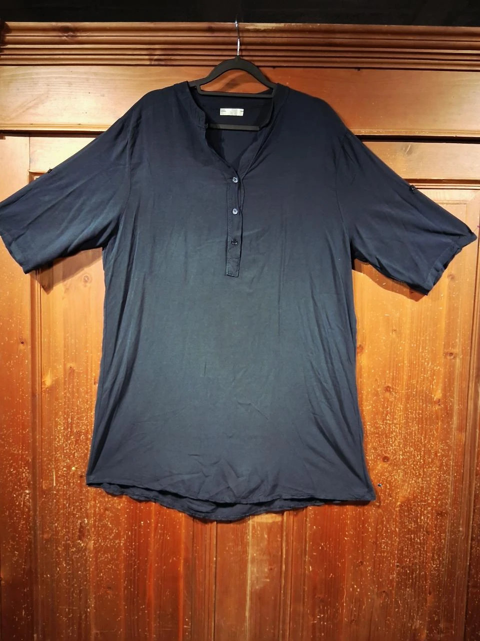 Donkerblauw lang tuniek 46
